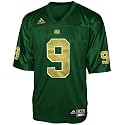 adidas Notre Dame Fighting Irish #9 Green Youth Replica Football Jersey