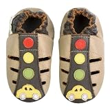 Momo Baby Soft Sole Baby Sandal Shoes - Traffic Brown