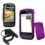 iNcido Brand LG Optimus S LS670 Combo Rapid Car Charger + LCD Screen Protector + Rubber Feel Purple Protective Case Faceplate Cover for LG Optimus S LS670 51CCDyMPPtL. SL160 iNcido Brand LG Optimus S LS670 Combo Rapid Car Charger + LCD Screen Protector + Rubber Feel Purple Protective Case Faceplate Cover for LG Optimus S LS670