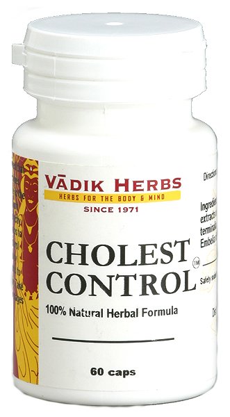 Cholest Control - Ayurvedic Cholesterol Formula (60 vegicaps)