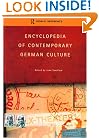 Encyclopedia of Contemporary German Culture (Encyclopedias of Contemporary Culture)