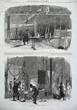 Review Old-print  / 1855 CHAIN CABLES PHOENIX WORKS TIVIDALE MEN FORGING