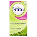 Veet Ready to Use Dry Skin Wax Strips - Aloe Vera & Lotus - 20  Strips