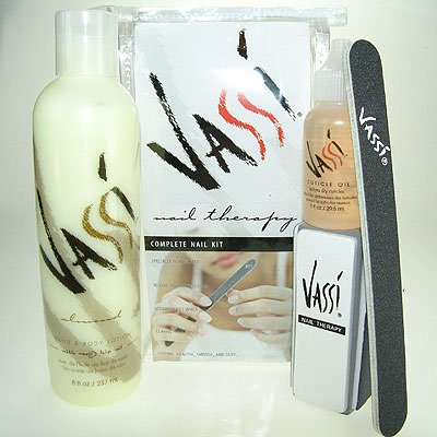 Nail Care Manicure Kit - Nail Buffer, File, Lotion, - Professional Nails in 5 Minutes!