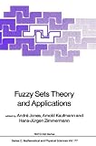 Fuzzy Sets Theory and Applications (NATO Science Series C: (closed))