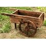 Cart Planter Color: Burnt Brown