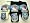 Assorted 6PK - 2WHT/2BLK/2NVY
