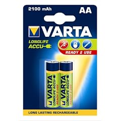 Varta 56706101402 - Accu HR6 Mignon AA Longlife 2100mAh, 2er-Packung