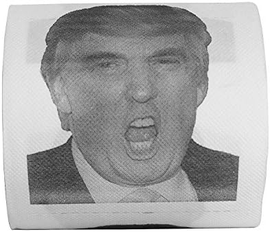 Donald Trump Toilet Paper - Dump Trump - Funny Novelty Gag For Democrats &amp; Republicans
