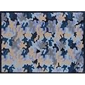 Camouflage Rug - Blue (43x55")