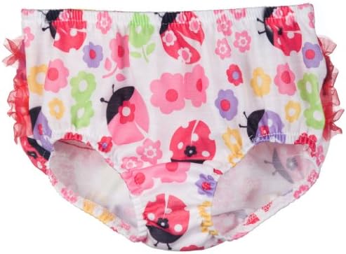 Little Zazzy Baby Girls Lady Bug Diaper Cover Bloomers, Size XL