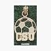 Hampden-Sydney Tigers "HSC Soccerball" Pendant - Sterling Silver Jewelry