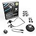 Bluetooth Headphones V4.1 - Wireless Sport Earbuds Noise Cancelling Sweatproof Earphones with APT-X/Mic for Running & Biking for ANY iOS iPad iPhone 6 6S Plus Samsung S5 S6 or Any Bluetooth Device