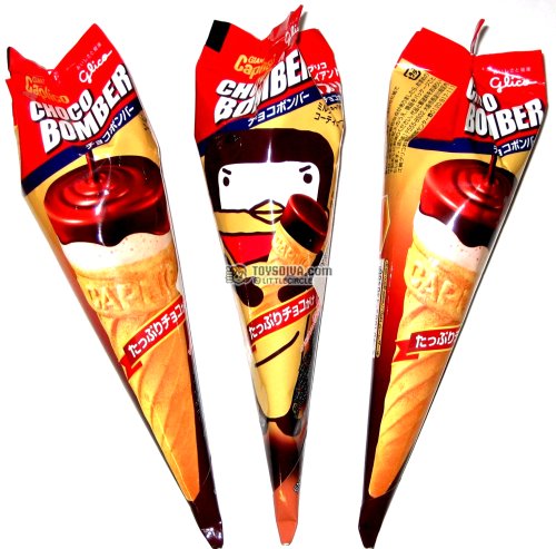 Glico Giant Caplico Choco Bomber Biscuit (10 Sticks  Box) Plus 1 Free Randomly Picked... by Glico
