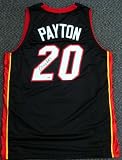 Gary Payton Autographed/Hand Signed Black Miami Heat Jersey PSA/DNA