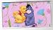 Checkbook Cover Disney Eeyore Winnie the Pooh Pink Flower
