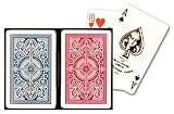 KEM Arrow Red and Blue Bridge Size Standard Index Playing Cards