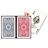 KEM Arrow Red and Blue Bridge Size Standard Index Playing Cards