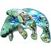 Manatees Shaped Jigsaw Puzzle by Dennis Rogers 1000pc