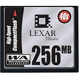 Cheap Lexar Media 256MB CompactFlash HSS (40X) CF256-40-278