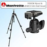 Manfrotto Tripod Bundle With Manfrotto 190XDB Tripod & Manfrotto 494RC2 Mini Ball Head with Quick Release Plate