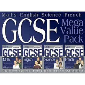 Letts GCSE Quad Pack (Maths, English, French, Science)