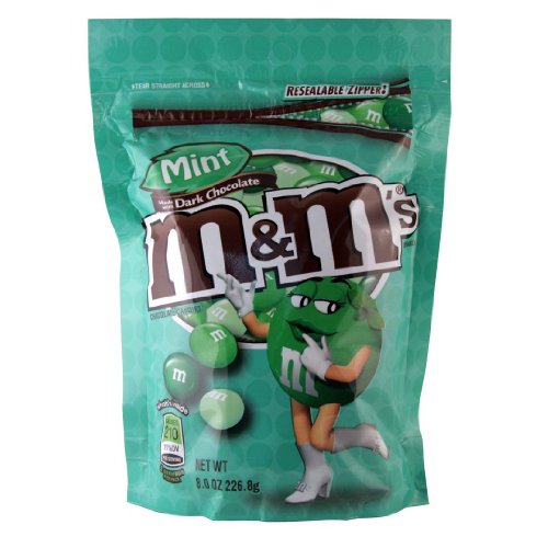 M&M's m&m's Dark Chocolate, Mint die NEUSTE M&M´s Sorte 226 gr. - DIREKT aus den USA