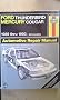 Haynes Ford Thunderbird and Mercury Cougar 1989-1993: All Models