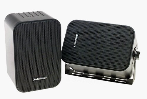 AudioSource LS100 Four-inch Full Range Indoor/Outdoor Speakers (Pair)