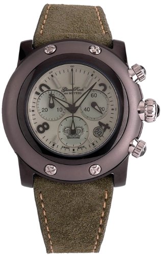 Glam Rock Damen-Armbanduhr XL Chronograph Leder GR10132 Preisvergleich
