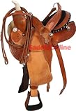 Natural Barrel Racing Saddle Tack Package 14 15