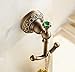 Rozin Wall Mounted Bathroom Towel Hook Clothes Hanger Antique Brass