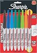 Sharpie Retractable 8-Color Ultra Fine Marker Pens 1-Card