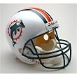 Miami Dolphins Full Size "Deluxe" Replica NFL Helmet
