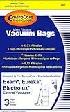 Eureka, Beam and Electrolux Central Micro Vacuum  Bags