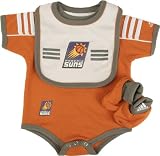 Phoenix Suns Infant Creeper Bib and Bootie Set