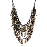 crochet bib necklace Kenneth Cole New York Modern B