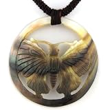 Large Butterfly Crest Shell Pendant