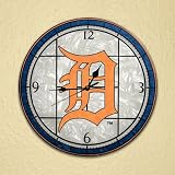 Tigers - Art Glass Clock (12in)