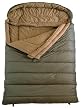 TETON Sports Mammoth Queen Size Flannel Lined Sleeping Bag (94" x 62", Green)