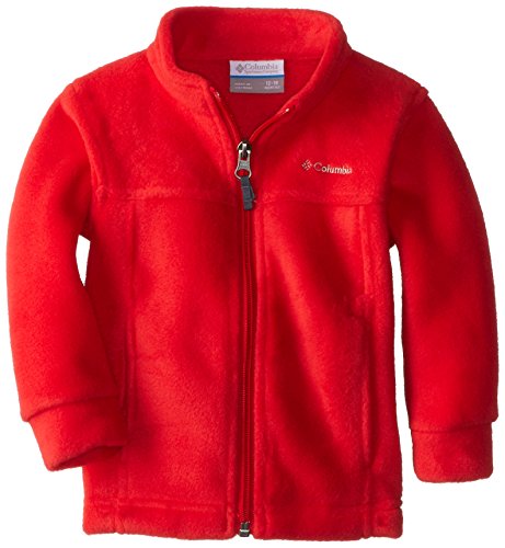 Columbia Baby Boys' Steens Mt II Fleece, Bright Red, 18-24 Months