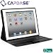 CAPDASE iPad 2 専用 Protective Case Flip Jacket, Black 3段階スタンド機能つき ブックタイプ レザーケース 「フリップ ジャケット」（ドックコネクタ ＆イヤホンジャック キャップ つき） ブラック SLAPIPAD2-PU01