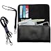 Blue Purse Handbag Case for Kyocera Finecam SL300R with both a hand and shoulder loop option - a unique Gomadic design - Lifetime Warranty