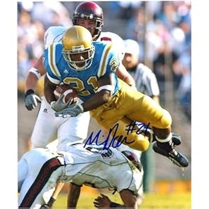 Maurice Jones-Drew Autographed UCLA Bruins (Blue Jersey) 8x10 Photo