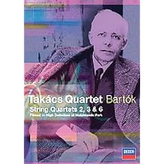 Bartok - String Quartets Nos. 2, 3 and 6 [2006] [DVD]