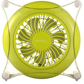 【クリックで詳細表示】アピックス ミニファン イエローグリーン AFM-180-YG