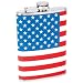 8oz Stainless Steel Flask with American Flag Wrap