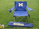 Michigan Wolverines New Outdoor Folding Travel Chair