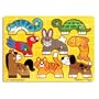 Melissa & Doug Pets Mix'n Match Wooden Peg Puzzle