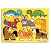 Melissa & Doug Pets Mix'n Match Wooden Peg Puzzle